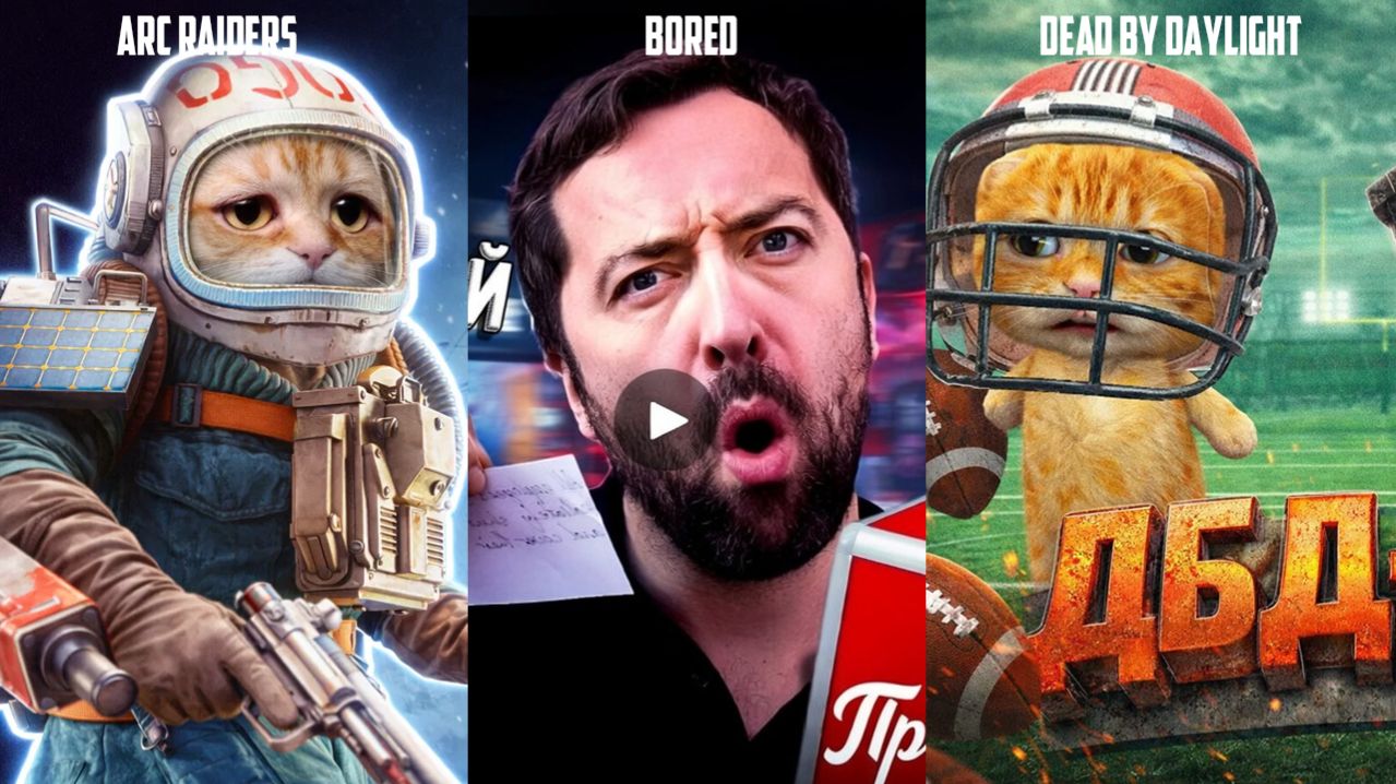 3in1: ARC RAIDERS / BORED (новая серия) / Dead by Daylight смотреть онлайн