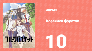 Корзинка фруктов 1 сезон 10 серия (аниме-сериал, 2019)