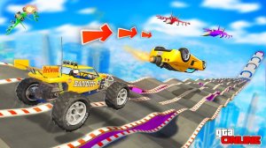 СПУСК БЕЗ ТОРМОЗОВ + ХОРОШИЙ ПЛОХОЙ ЧЕК В ГТА 5! ТАЧКА НА ПУЛЬТЕ ИЛИ РОКЕТ-ВОЛТИК? ГТА 5 ОНЛАЙН