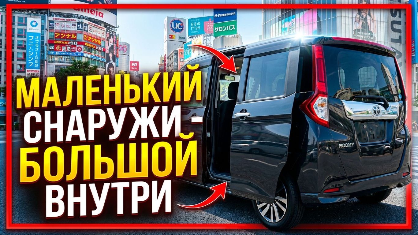 Toyota Roomy: что можно привезти из Японии за 600 тыс — 1,2 млн смотреть онлайн
