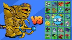 ЗОЛОТОЙ ГАРГАНТЮА ПРОТИВ РАСТЕНИЙ В PvZ FUSION МОДЕ | КТО ПОБЕДИТ? #pvz #fusion #zombick