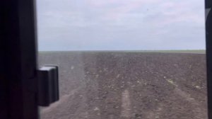 Пахота в мороз -14. Кировец пашет.