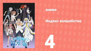 Индекс волшебства 1 сезон 4 серия (аниме-сериал, 2008)