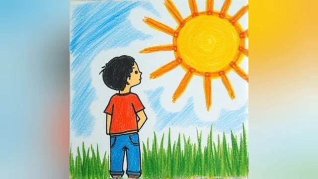 Песня Солнечный круг небо вокруг это рисунок мальчишки смотреть онлайн