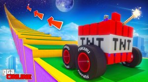 КАК ДАЛЕКО САМЫЕ ЧОКНУТЫЕ ТАЧКИ СМОГУТ ЗАБРАТЬСЯ ПО СТУПЕНЬКАМ ЛЕСТНИЦЫ В КОСМОС? ЭКСПЕРИМЕНТЫ ГТА 5