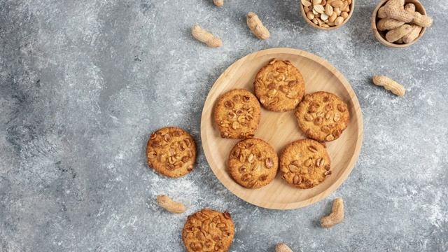 Миндальное печенье с целым орехом смотреть онлайн