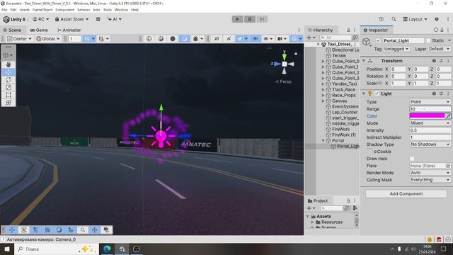 Как сделать гоночную игру на Unity? часть 3 смотреть онлайн