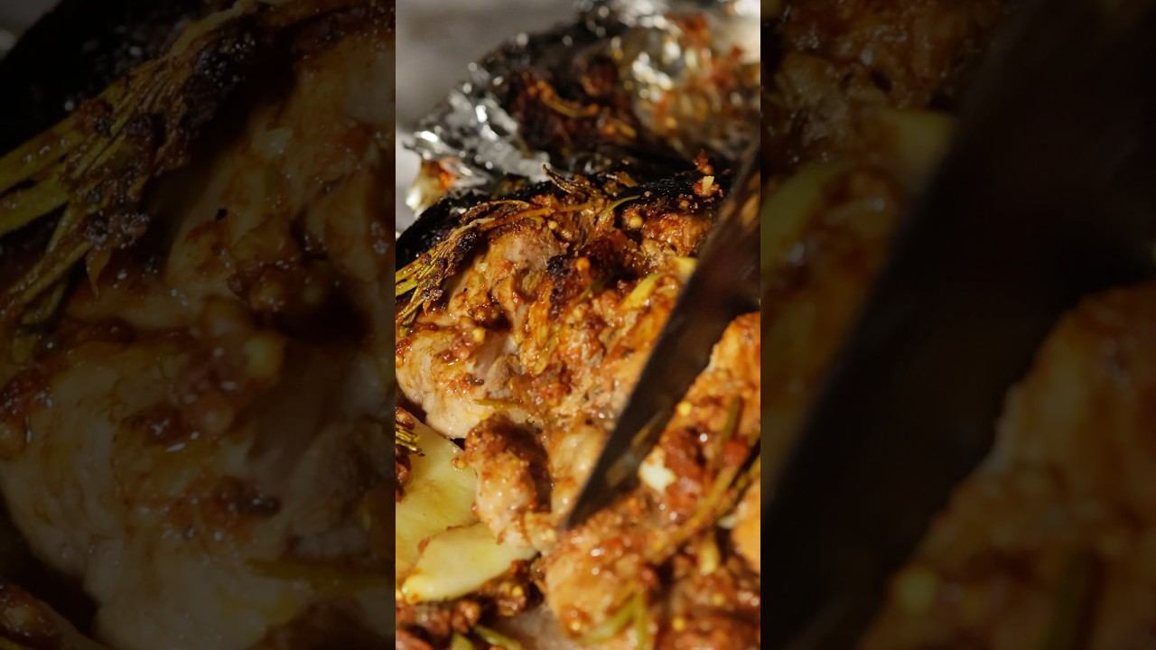 Печеное МЯСО под КОСТРОМ - рецепт уставшего таёжника смотреть онлайн