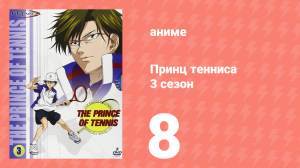 Принц тенниса 3 сезон 8 серия (аниме-сериал, 2001)