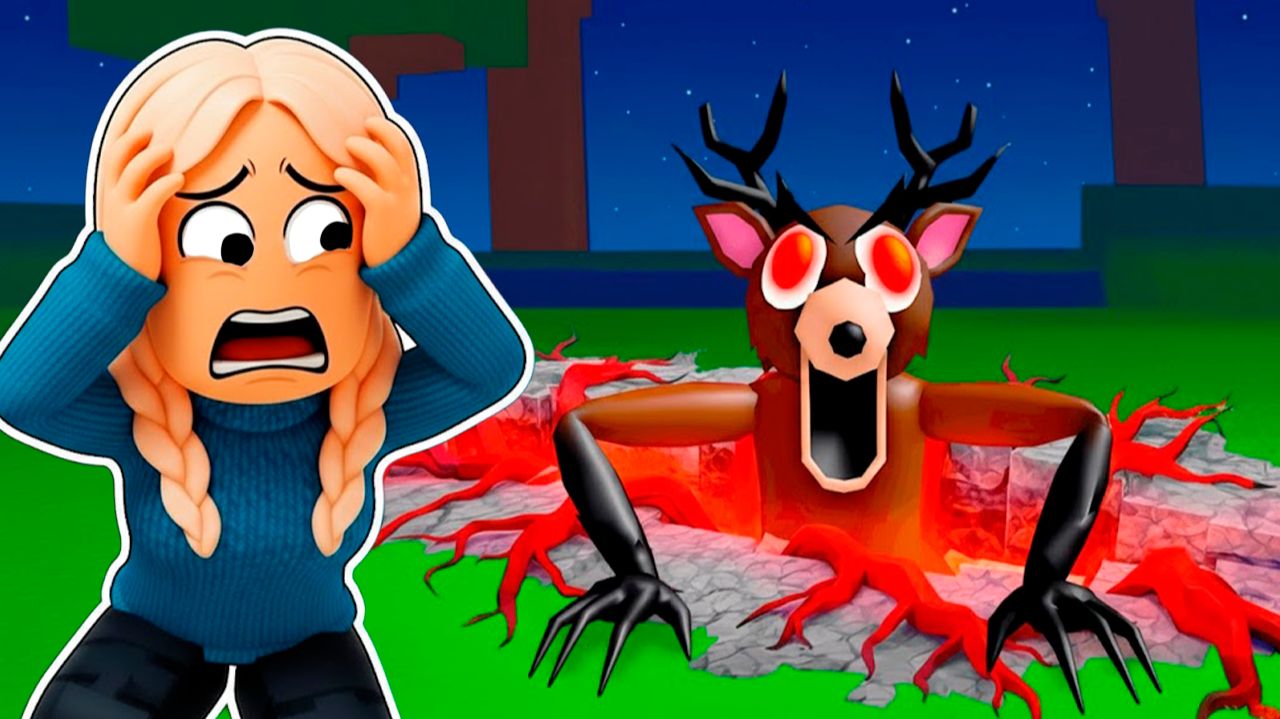 ЛЕС СТАЛ ЗЛЫМ 😱 Как спасити лес от заражения? 99 ночей в лесу роблокс обновление смотреть онлайн