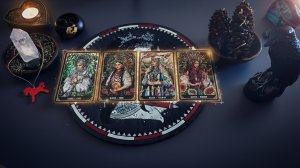 Какой мужчина на пороге? 4 королевы таро