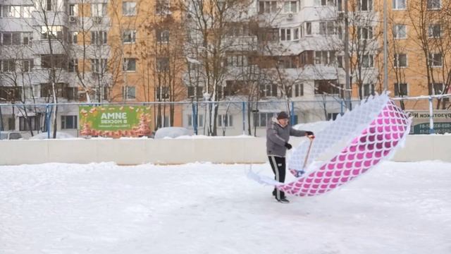 Фитнес с 6-ти метровой лентой Дракона на верёвке (2) смотреть онлайн