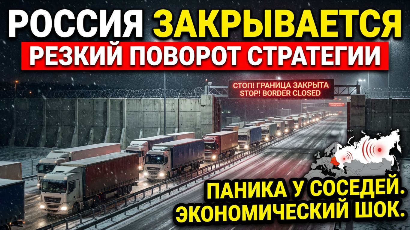 Россия закрывает границы — шок и паника у соседей смотреть онлайн