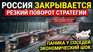 Россия закрывает границы — шок и паника у соседей