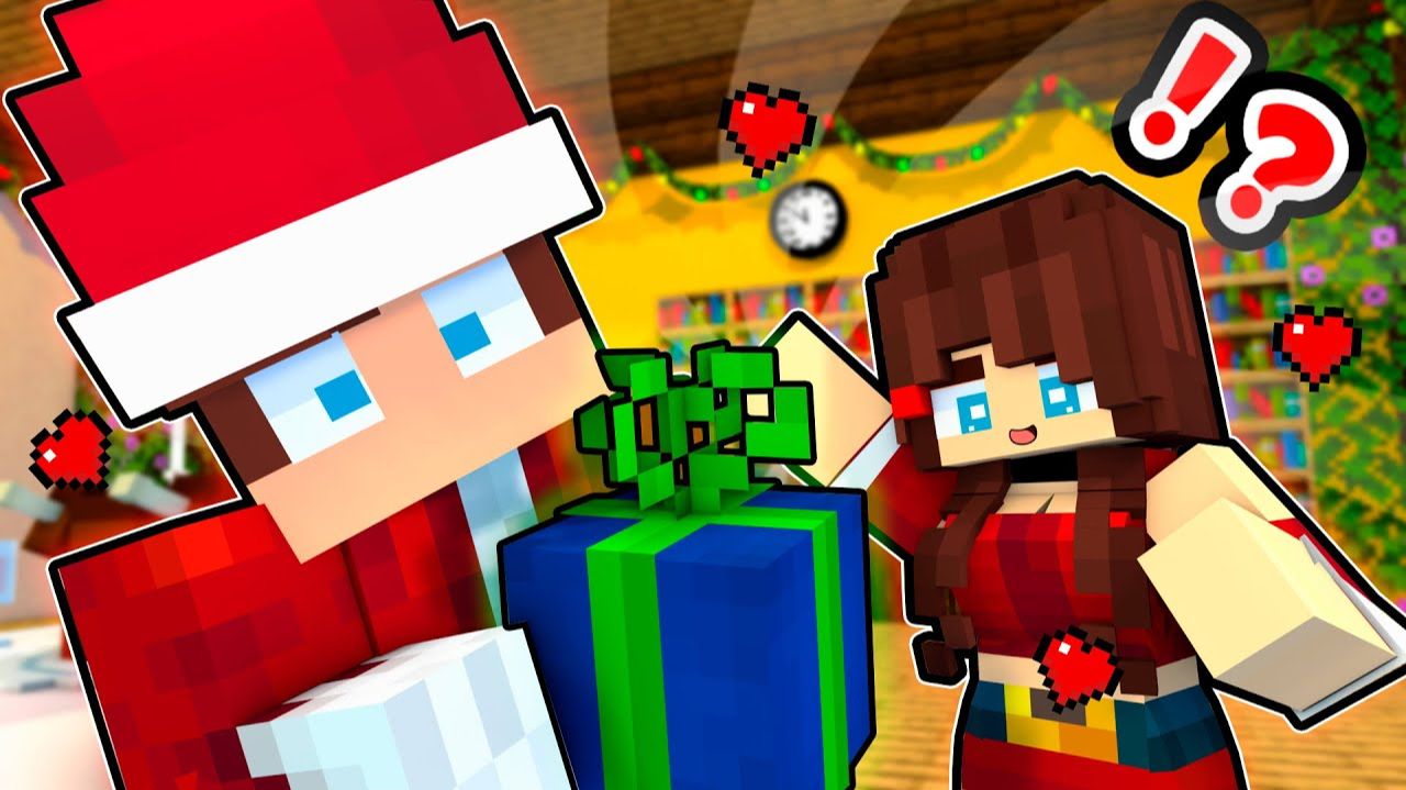 Джей Джей спасает РОЖДЕСТВО!!! - Анимация для Майнкрафта смотреть онлайн