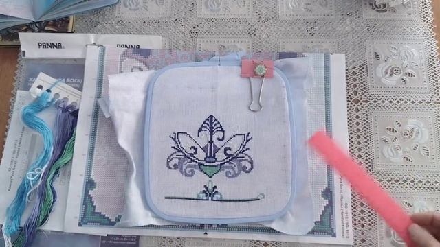 Рукодельная неделя января. Вышивка крестиком смотреть онлайн