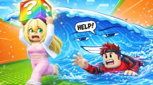 Кто первый добежит до конца в Escape Tsunami For Brainrots Roblox ? | БлокиТоки