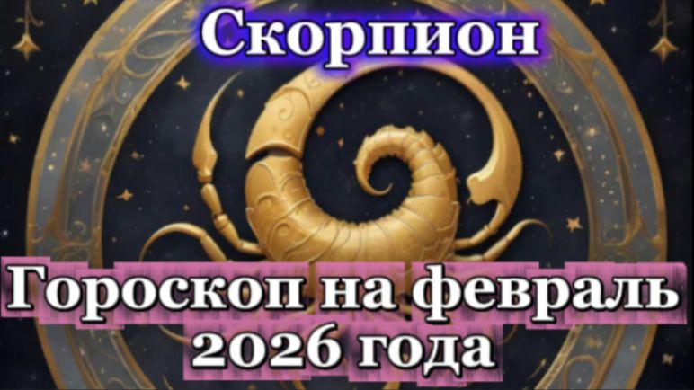 Скорпион! Гороскоп на февраль 2026 года! смотреть онлайн