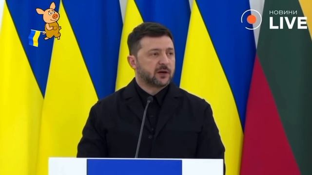 Зеленский едва не перешёл на русский язык на пресс-конференции. Вместо украинского «можливість»... смотреть онлайн