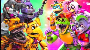 мультфильм fnaf драки