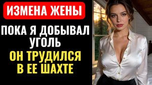 ЖЕНА ХОТЕЛА СТРАСТИ С МОЛОДЫМ. Пока Я ДОБЫВАЛ уголь, ОН осваивал ШАХТУ.