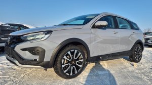 Vesta SW Cross в цвете Тайфун и классической механикой с бесключевым доступом #vestasw #vestacross