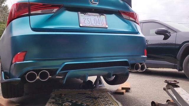 2017 Lexus IS200T Remark Axle Back Install смотреть онлайн