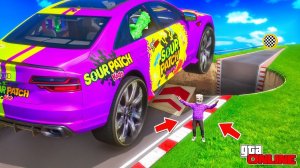 КАК ДАЛЕКО МАШИНЫ-ГИГАНТЫ СМОГУТ ПЕРЕПРЫГНУТЬ ОГРОМНУЮ ЯМУ? ЭКСПЕРИМЕНТЫ ГТА 5