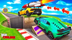 КАКАЯ ЛАМБА СМОЖЕТ ПЕРЕПРЫГНУТЬ ОГРОМНУЮ ЯМУ? ЭКСПЕРИМЕНТЫ ГТА 5