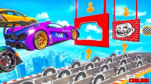 САМЫЙ АДСКИЙ ТРОЛЛИНГ СКИЛЛ-ТЕСТ! НАЙДИ ПРАВИЛЬНЫЙ ПУТЬ К ФИНИШУ | ПАРКУР В ГТА 5 ОНЛАЙН