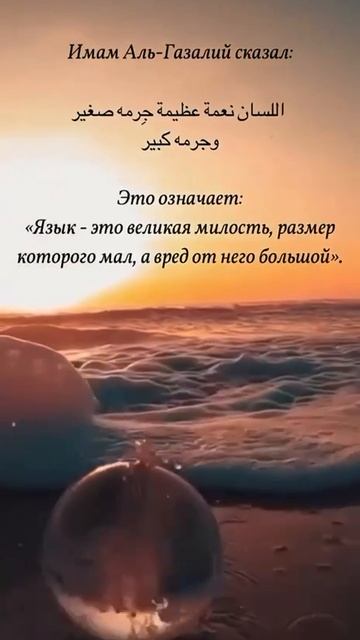 Слова Имама Аль-Газали (рахlимахуЛлагь) о языке. Шейх Шамиль аш-Шафи'ий. смотреть онлайн