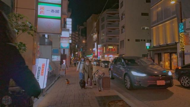 Ночной Токио прогулка от Токийской башни до Роппонги 🌃🗼 смотреть онлайн