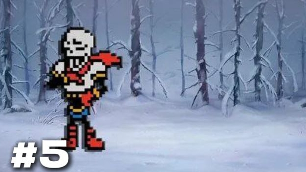 Undertale Прохождение на русском языке #5 • Битва с папирусом смотреть онлайн