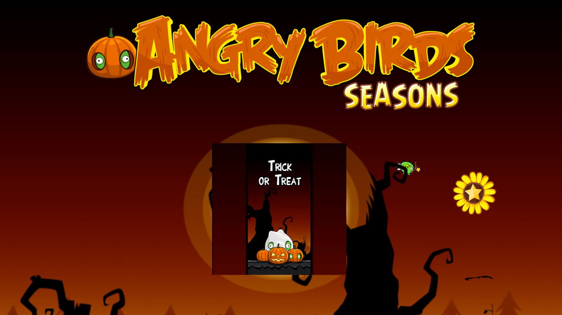 Angry Birds: Seasons. Trick or Treat (levels 1-12) 3 звезды. Прохождение от SAFa смотреть онлайн