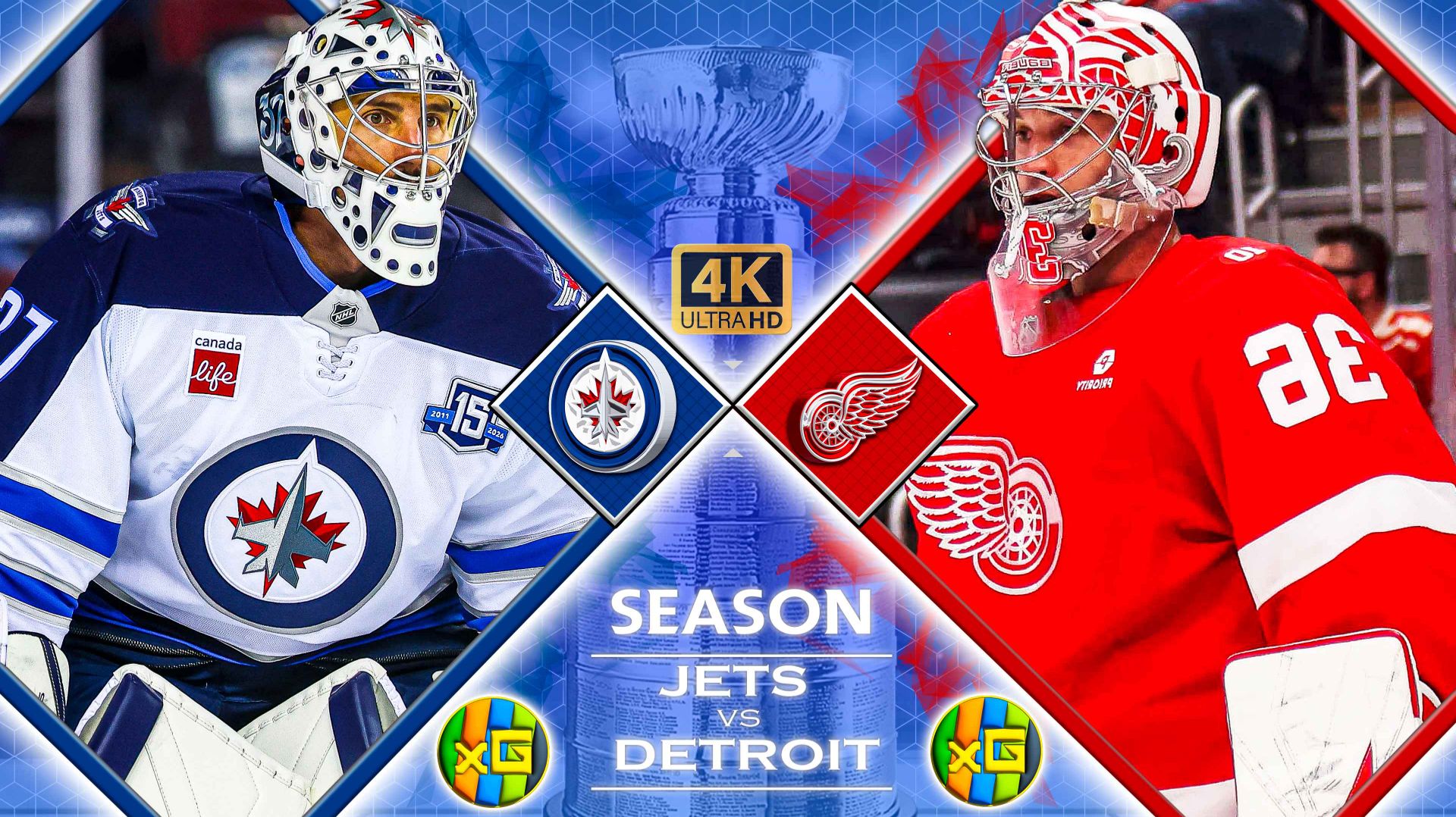 Виннипег - Детройт | НХЛ | 25.01.2026 | Прямая трансляция | xG смотреть онлайн