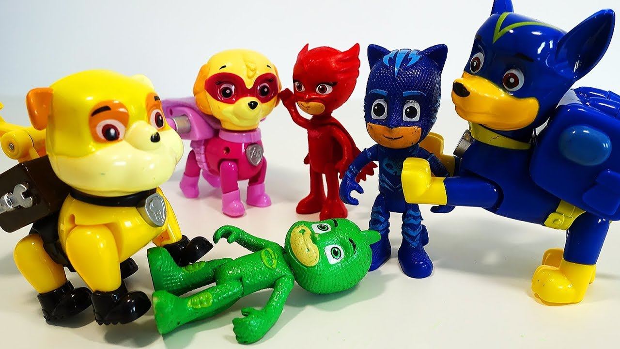 Щенячий Патруль новые серии УЧИМ ЦВЕТА с Герои в масках Мультики для детей про Игрушки Paw Patrol смотреть онлайн