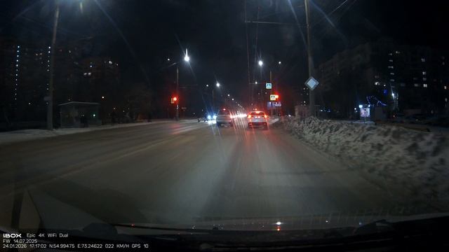Видеорегистратор iBOX Epic 4K WiFi Dual. пример видео в темное время суток! (2) смотреть онлайн