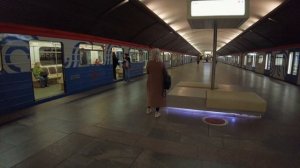 Moscow Metro Station Cherkizovskaya - Vostochny Railway Terminal