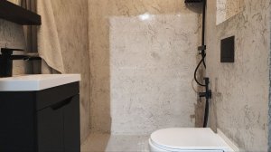 Готовая Ванная Комната БЕЗ КАФЕЛЯ?| Декоративное Покрытие МИКРОЦЕМЕНТ ЛАЙТ- скидка 26% до 31.01.2026