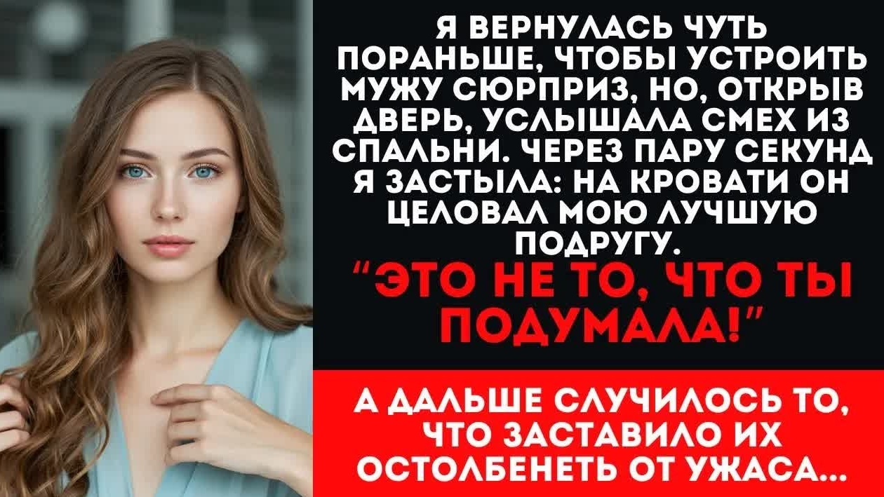 ＂Это не то, что ты подумала＂- кричал мне муж, лежа в постели в моей подругой смотреть онлайн