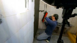 🏡Я нашёл идеальный способ штукатурки газобетона по сетке / Узнайте этот способ и вы👀