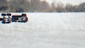 Суровый зимний холодный снег под 6x6 колесами радиоуправляемой гонки Big Mustang Crossrc EMO XL2