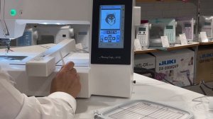 Как перенести дизайн вышивки в Janome 550e / Janome 500e