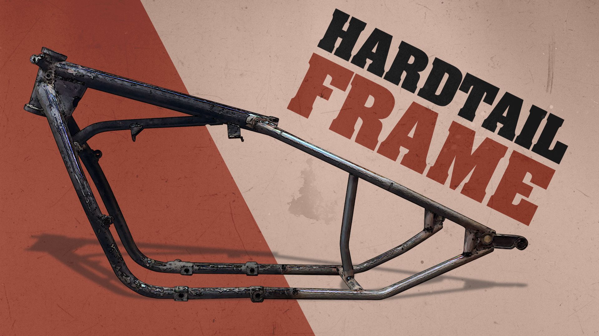 Варим Хардтейл раму мотоциклу Урал. Hardtail frame welding. Часть 1