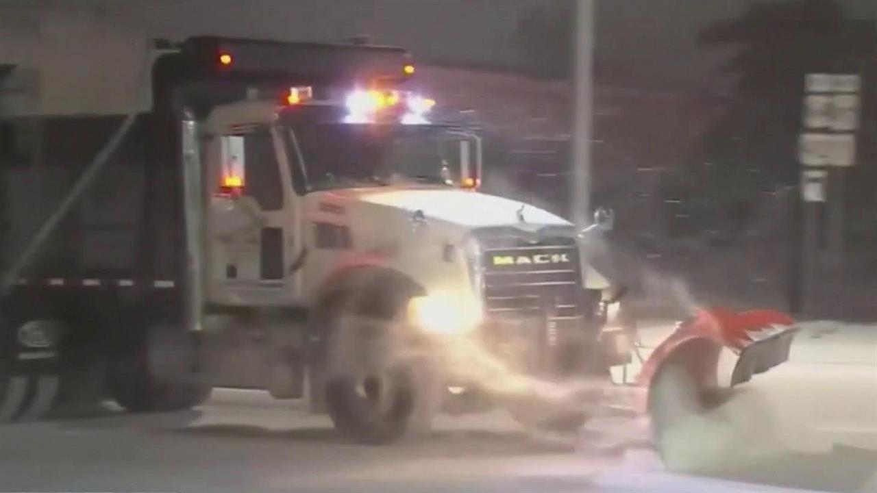 Снежный шторм накрыл 40 американских штатов. смотреть онлайн