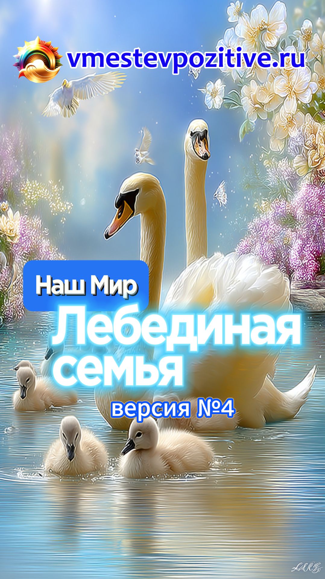 Наш Мир. Лебединая семья v4