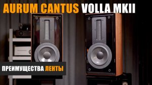 Преимущества ленты. Обзор акустики Aurum Cantus Volla MKII
