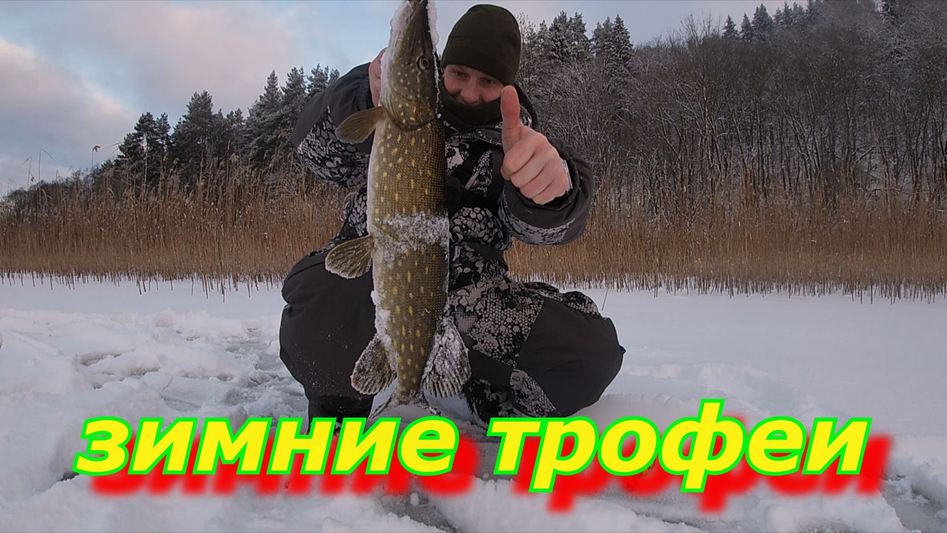 ЩУКИ не ЛЕЗУТ в лунку! Убойная рыбалка на жерлицы! смотреть онлайн