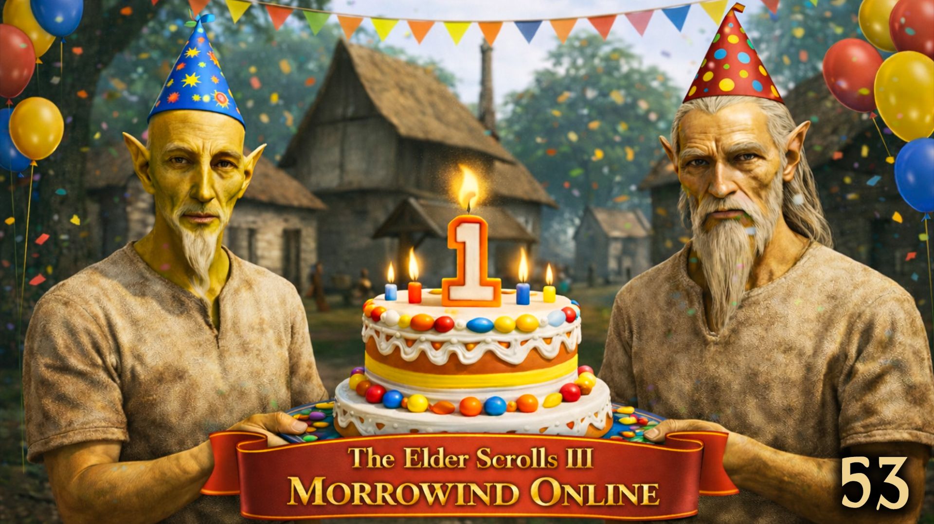 The Elder Scrolls III ► Прохождение 53: Год под небом Морровинда смотреть онлайн