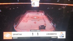 Обзор матча КХЛ Спартак - Локомотив